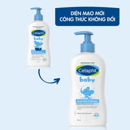 Thumbnail Sữa tắm gội Cetaphil cho bé - Cetaphil Baby Wash & Shampoo with Organic Calendula 400ml 4
