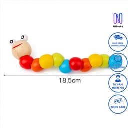 Thumbnail Bộ 6 món đồ chơi gỗ Megatoys an toàn phát triển trí tuệ kĩ năng cho bé - NHBOOK - Megatoys 3