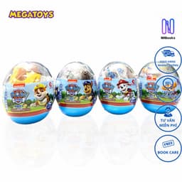 Thumbnail Bộ Sưu Tập 4 Trứng - Đội Chó Cứu Hộ Paw Patrol - NHBOOK - Megatoys 1