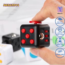 Thumbnail Đồ chơi giảm stress - khối vuông thần kỳ Fidget Cube - 711 - NHBOOK - Megatoys 3