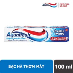 Thumbnail Bộ 3 Kem đánh răng Aquafresh Fresh & Minty 100ml 1