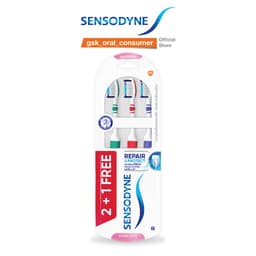 Thumbnail Mua 2 tặng 1 Bàn chải đánh răng SENSODYNE Repair & Protect Extra Soft với cổ bàn chải linh hoạt, lông mềm, sạch sâu 2