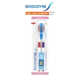 Thumbnail Bộ 2 Bàn chải đánh răng SENSODYNE Sensitive Extra Soft với lông bàn chải mềm, làm sạch răng nhẹ nhàng, êm dịu với nướu 1