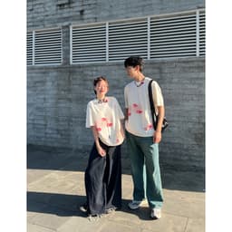 Thumbnail Áo Thun Tay Lỡ Unisex SIP ON YOUR LIPS TEE Màu Tan 100% Cotton - HADES Brand Chính Hãng 4