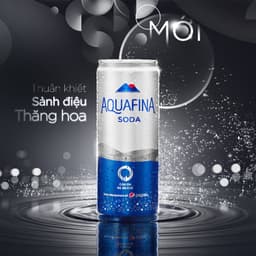 Thumbnail Thùng 24 Lon Nước Uống Có Gaz Aquafina Soda (320ml/lon) 3