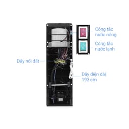 Thumbnail Cây nước nóng lạnh Toshiba RWF-W1917TV(K) - Công suất 650W - Hàng chính hãng - Bảo hành 12 tháng 3