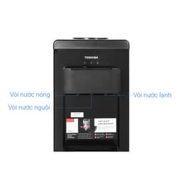 Thumbnail Cây nước nóng lạnh Toshiba RWF-W1917TV(K) - Công suất 650W - Hàng chính hãng - Bảo hành 12 tháng 4