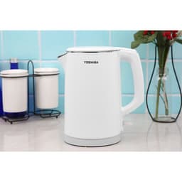 Thumbnail Ấm siêu tốc Toshiba KT-15DS1PV - 1.5 lít - Thân vỏ 2 lớp cách nhiệt -Hàng chính hãng -Bảo hành 1 năm 2