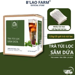 Thumbnail Trà túi lọc SÂM DỨA B'LAO FARM 100% trà trà xanh lá dứa trà tiên nguyên chất thơm đậm vị trà tốt cho sức khỏe 1
