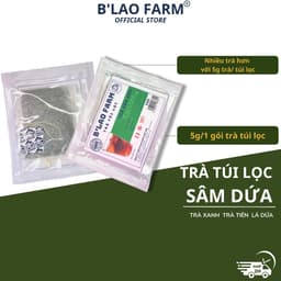 Thumbnail Trà túi lọc SÂM DỨA B'LAO FARM 100% trà trà xanh lá dứa trà tiên nguyên chất thơm đậm vị trà tốt cho sức khỏe 2