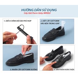 Thumbnail Cây Giữ Form Giày MINSU Shoe Tree M2315 Nam Nữ Tùy Chỉnh Theo Size là Dụng Cụ Không Thể Thiếu Để Độn Giữ Dáng Giày 3