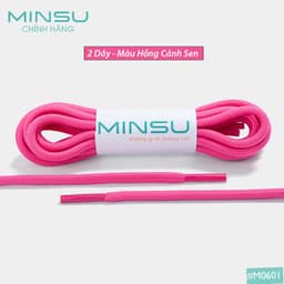 Thumbnail Dây Giày Tròn Chính Hãng Siêu Đẹp MINSU M0601 Bản Tròn 120cm Nhiều Màu Sắc Cho Các Loại Giày Thể Thao Sneaker Nam Nữ 3
