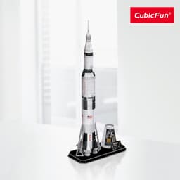 Thumbnail Đồ Chơi CUBIC FUN Xếp Hình 3D Nasa: Tên Lửa Vũ Trụ Saturn V - Apollo DS1059H 4