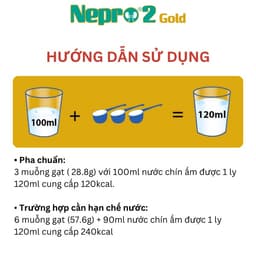 Thumbnail Sữa bột Nepro 2 Gold 400g (cho người tiểu đường) - VitaDairy 3