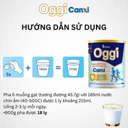 Thumbnail Sữa bột OGGI Canxi giúp chắc khoẻ xương - lon 900g - VitaDairy 2