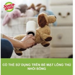 Thumbnail Combo 2 Cây lăn bụi Scotch Brite 3M 56 lớp đa năng 3M™ Scotch-Brite™, 56 lớp, xé dễ dàng, không để lại keo 1