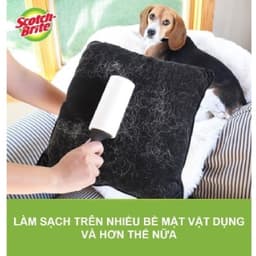 Thumbnail Combo 2 Cây lăn bụi Scotch Brite 3M 56 lớp đa năng 3M™ Scotch-Brite™, 56 lớp, xé dễ dàng, không để lại keo 3