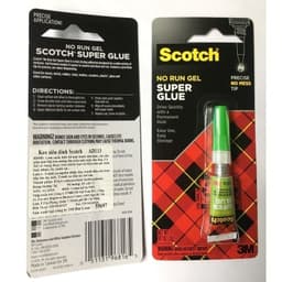Thumbnail Combo 3 Keo dán đa năng 3M™ Scotch®, siêu dính, trong suốt, dạng loãng, mau khô, 2g/ống, Dán được nhiều chất liệu 3