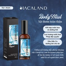 Thumbnail Body Mist nam hương Flipped Macaland hương thơm thanh mát mạnh mẽ 2