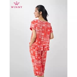 Thumbnail Bộ mặc nhà cộc tay quần ngố Winny 2MNLA23042N 1