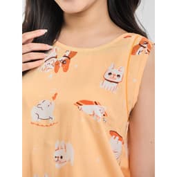 Thumbnail Bộ Mặc Nhà WINNY Kiểu Sát Nách Quần Ngố Đùi 2MNLA23045S 4