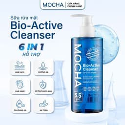 Thumbnail Combo 3 Sữa Rửa Mặt Mocha Bio Active Cleanser 300ml Dịu Nhẹ Lành Tính, Cho Da Dầu Mụn Nhạy Cảm 1