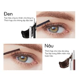 Thumbnail Mascara chuốt mi PERFECT DIARY lâu trôi chống thấm nước làm dày và dài mi tự nhiên 2 màu sắc tùy chọn tiện lợi 4.5g 3
