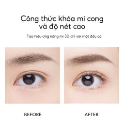 Thumbnail Mascara chuốt mi PERFECT DIARY lâu trôi chống thấm nước làm dày và dài mi tự nhiên 2 màu sắc tùy chọn tiện lợi 4.5g 4