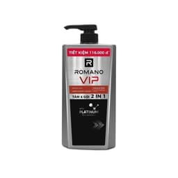 Thumbnail Tắm gội cho nam Cao Cấp Romano VIP Mùi Hương Bí Ẩn Nam Tính  Passion / Vision 830g 2