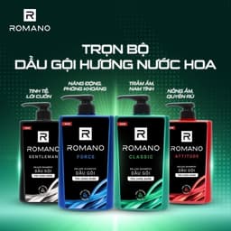 Thumbnail Dầu gội nam Romano hương Nước hoa nam 380g 3
