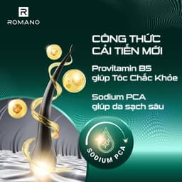 Thumbnail Tắm gội cho nam 2 trong 1 Romano 2in1 180g/chai 2
