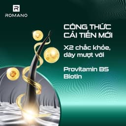 Thumbnail Dầu gội nam Romano hương Nước hoa nam 380g 1