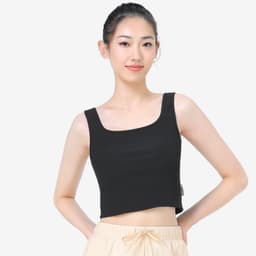 Thumbnail CAMEL CROWN Yoga Mặc Áo Vest Nữ Thoáng Khí Thể Dục Mặc Áo Khoác Ngoài Huấn Luyện Thể Thao Lưng Làm Đẹp 1