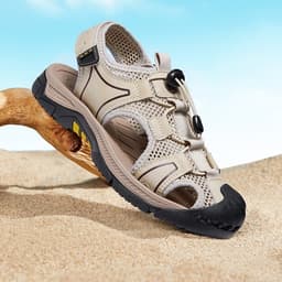 Thumbnail Xăng đan thể thao ngoài trời CAMEL CROWN nam thoáng khí chống va chạm giày mũi chống mài mòn 3
