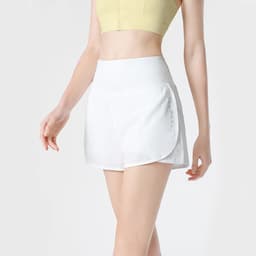 Thumbnail Quần Short Thể Thao Lưng Cao Chống Trượt Thời Trang Tập yoga Cho Nữ 3
