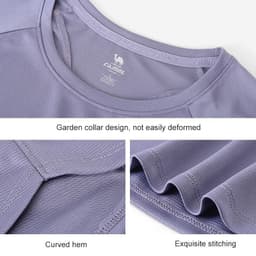 Thumbnail CAMEL CROWN Thể Thao Nhanh Khô Áo Thun Chống Nắng Tay Ngắn Chạy Bộ Thường Ngày 3
