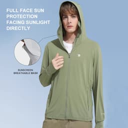 Thumbnail Áo khoác CAMEL CROWN chống nắng vải lụa mát khô thoáng nhanh thời trang cao cấp 4