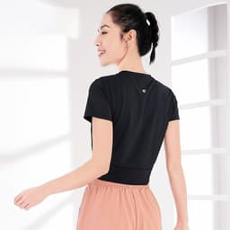 Thumbnail Áo thun thể thao CAMEL CROWN ngắn tay thời trang năng động cho nữ 2