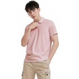 Thumbnail Áo sơ mi CAMEL CROWN tay ngắn màu trơn thời trang trẻ trung cho nam 2