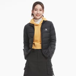 Thumbnail Áo khoác thể thao CAMEL CROWN cổ đứng siêu nhẹ giữ ấm thời trang cho nữ 3