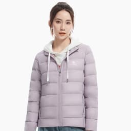 Thumbnail Áo khoác thể thao CAMEL CROWN cổ đứng siêu nhẹ giữ ấm thời trang cho nữ 1