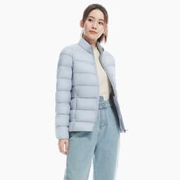 Thumbnail Áo khoác thể thao CAMEL CROWN cổ đứng siêu nhẹ giữ ấm thời trang cho nữ 4