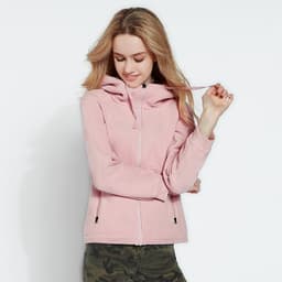 Thumbnail CAMEL CROWN Áo Hoodie Lông Cừu Ấm Áp Thời Trang Cho Nữ 4