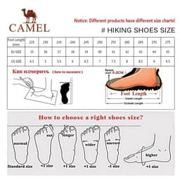 Thumbnail Giày thể thao CAMEL CROWN chống trượt phong cách năng động cá tính cho nữ 3