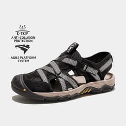 Thumbnail Xăng đan ngoài trời CAMEL CROWN nam lội nước nhanh khô giày đi biển chống trượt giày thể thao thông thường 3