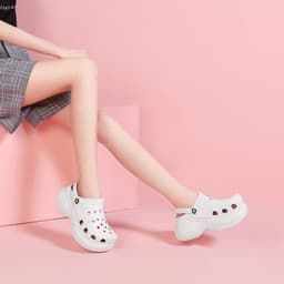Thumbnail Dép croc đi biển CAMEL CROWN thiết kế chống trượt chất lượng cao cho nữ 1