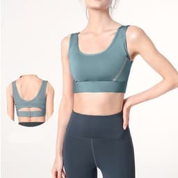Thumbnail Áo ngực thể thao CAMEL CROWN phong cách năng động dùng tập yoga và chạy bộ dành cho nữ 4