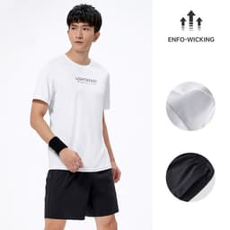 Thumbnail Bộ Quần Áo Thể Thao Chống Tia UV Chất Vải Khô Thoáng Nhanh Thời Trang Năng Động Cho Nam 4