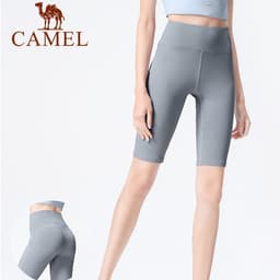 Thumbnail Quần short CAMEL CROWN phong cách thể thao thời trang cho nữ 4