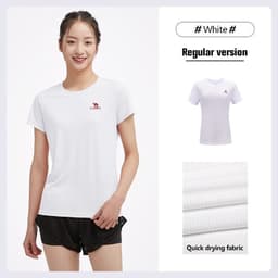 Thumbnail Áo thun thể thao CAMEL CROWN chất liệu thoáng khí thời trang năng động trẻ trung dành cho nữ 3